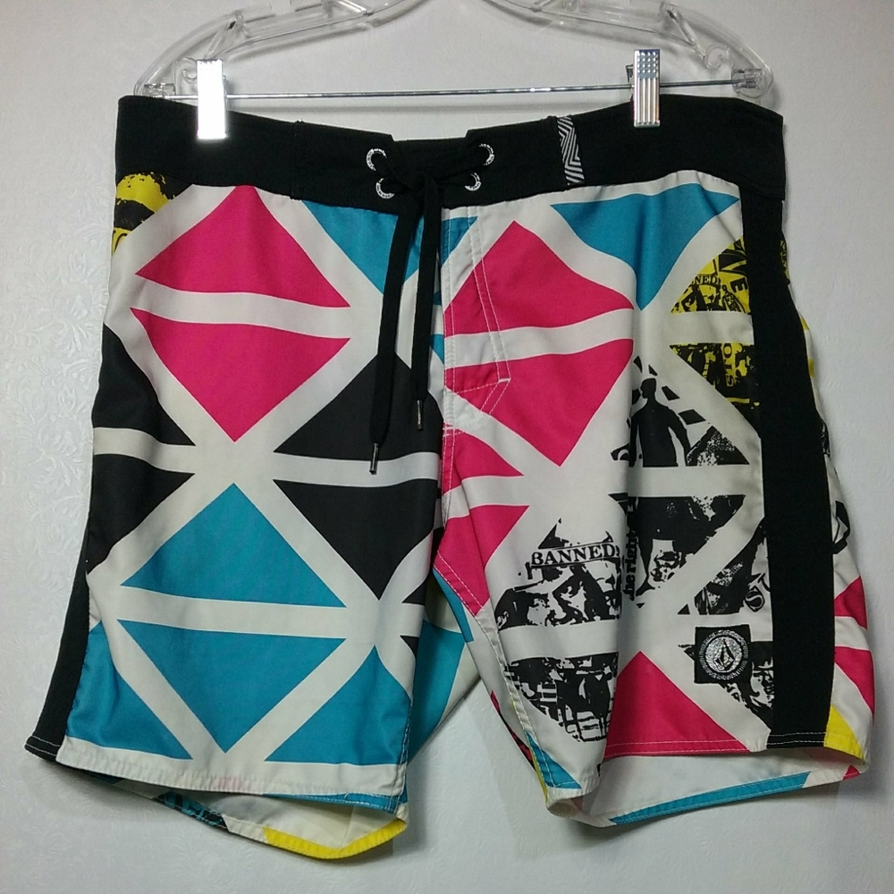 Volcom men's beach surf shorts size 36